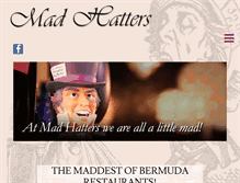 Tablet Screenshot of madhatters.bm